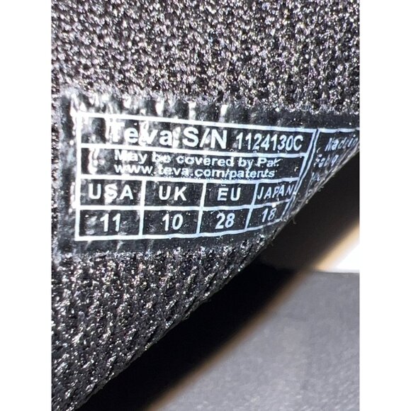 Teva Hurricane Seekado Sandal Kid's Black Water Shoe Unisex Boy's 11 11C NEW - Picture 8 of 8